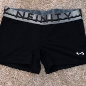 Black nfinity shorts